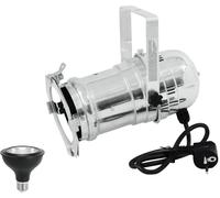 EUROLITE Set PAR-30 Spot sil+ PAR-30 230V COB 12W E-27 LED 1800-3000K dim2warm - Kits