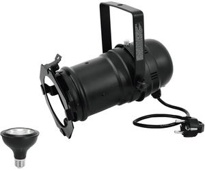 EUROLITE Set PAR-30 Spot sw + PAR-30 230V COB 12W E-27 LED 1800-3000K dim2warm - Kits