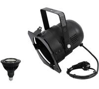 EUROLITE Set PAR-38 Spot bk + PAR-38 230V COB 18W E-27 LED 1800-3000k dim2warm - Kits