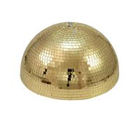 EUROLITE Spiegel-Halbkugel 40cm gold motorisiert (50102122)