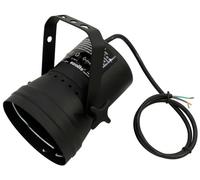 EUROLITE T-36 Pinspot avec câble, noir - Projecteurs PAR-36