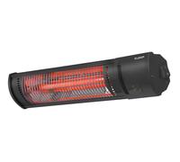 EUROM Golden Shadow 1500 - Chauffage De Terrasse Électrique - 1500W - Télécommande Incluse