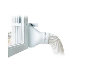 Eurom Window Way Out - Joint de fenêtre pour climatiseurs mobiles - Adaptateur d'accessoires pour votre climatiseur mobile - Hot Air Stop - Ajustement universel - Installation rapide (blanc 2.0)