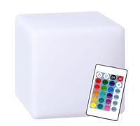 Europalamp Cube décoratif LED multicolore - Sans Fil - Design Élégant (60cm, Cube