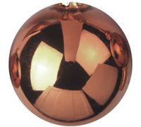 EUROPALMES Boule déco 3,5cm, cuivre, brillant 48x - Boules de Noël