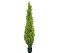 EUROPALMES Cyprès, Leyland, plante artificielle, 120cm - Arbres