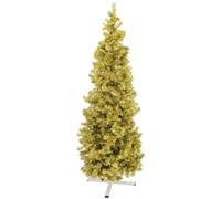 EUROPALMES Sapin FUTURA, or métallisé, 210cm - Arbres de Noël