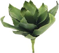 EUROPALMS Agave (EVA), artificiel, vert, 35cm - Fleurs