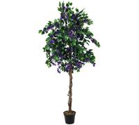 EUROPALMS Bougainvillea, plante artificielle, lavande, 180cm - Arbres
