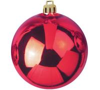 EUROPALMS Boule déco 20cm, rouge - Boules de Noël
