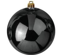 EUROPALMS Boule déco 30cm, noir - Boules de décoration