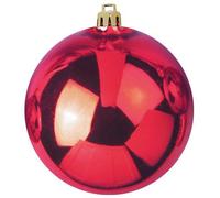EUROPALMS Boule déco 30cm, rouge - Boules de décoration