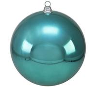 EUROPALMS Boule déco 30cm, turquoise - Boules de décoration