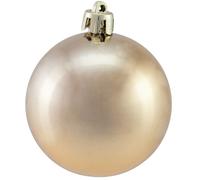 EUROPALMS Boule déco 6cm, cuivre, métallique 6x - Boules de Noël