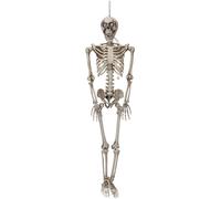 EUROPALMS Figurine d', Halloween « Squelette » modelable et animée, 160 cm - Décoration Halloween