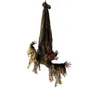 EUROPALMS Figurine d'Halloween BAT, animée 95cm - Décoration Halloween