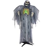 EUROPALMS Figurine Halloween Ange Noir, animée, 160cm - Décoration Halloween