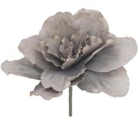 EUROPALMS Fleur géante (EVA), artificielle, beige gris, 80cm - Fleurs