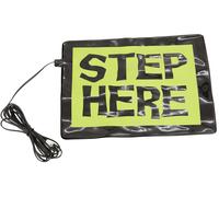 EUROPALMS Halloween Activation Pad Step Here - Décoration Halloween