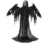 EUROPALMS Halloween Ange noir, 175x100x66cm - Décoration Halloween