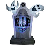 EUROPALMS Halloween Figure gonflable Pierre tombale, 183cm - Décoration Halloween