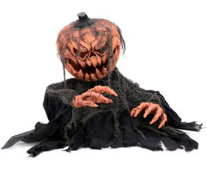 EUROPALMS Monstre-citrouille d'Halloween, 50cm - Décoration Halloween