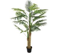 EUROPALMS Palmier Areca, 3 troncs, plante artificielle, 150cm - Palmiers