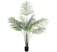 EUROPALMS Palmier Areca avec grandes feuilles, plante artificielle, 185cm - Palmiers