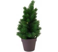 EUROPALMS PE fir tree with LEDs, 40cm - Déco d'hiver & bricolage