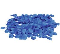 EUROPALMS Pétales de rose, artificiels, bleus, 500x - Accessoires de décoration