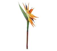 EUROPALMS Oiseau de paradis en spray, plante artificielle, orange, 95cm - Fleurs