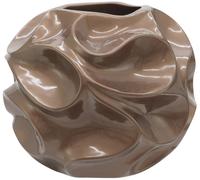 EUROPALMS Pot design BUBBLE-35, brun - Pots de fleurs
