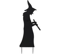 EUROPALMS Silhouette de sorcière en métal avec cuillère, 110cm - Décoration Halloween