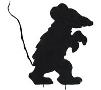 EUROPALMS Silhouette souris effrayante, 56cm - Décoration Halloween