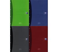 EUROPEANBOOK - 1 Cahier 240PAGES - Réglure 5x5 - 24x32cm - Plusieurs Coloris