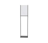 EUROPEL Porte Affiche A3 - Support Affiche sur Pied en Métal Noir avec Insert Acrylique Transparent - Porte Menu Durable et Élégant pour Restaurants, Bureaux, Réceptions