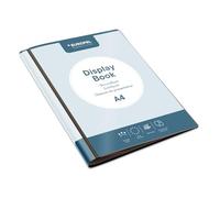 EUROPEL Portfolio A4 Gris Anthracite | 30 Pochettes Transparentes PP | Livret Présentation Insert Couverture | Classeur Projet Réunion Conférence | 60 Vues Bureau Professionnel