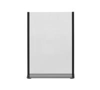 Europel-Präsentation A4 mit Acryl-Porte Affiche, Cadre Métallique Durable & Système d’Insertion Easy für Porte Menu A4, Affiche Table, Porte Affiche de Bureau, Dokumente