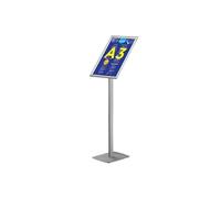 Europel Support informatif avec cadre clipsé A3 25 mm Aluminium