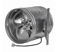 Europlast Ø 250mm Extracteur d'air Industriel - Ventilateur Axial Tubulaire en Métal - Galvanisé