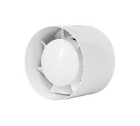 Europlast Ventilateur tubulaire - Encastrable - Plastique - Blanc
