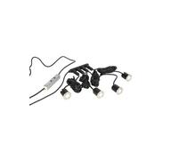 EUROPOLE Pack de 4 spots encastrés de sol MINI ZEPH rond inox brossé 3000K 4x90lm 4x3W IP67