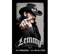 EuroPosters Poster Lemmy Kilmister Motörhead (61 cm x 91,5 cm), noir et blanc