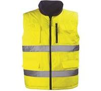 EUROPROTECTION-Gilet réversible Jaune fluo HIWAY-7HWGY G