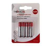 Eurosell - Lot de 8 piles rechargeables NiMH AAA - 1,2 V - 700 mAh - Pour appareil photo Nikon, Canon, Samsung, Panasonic - HR03