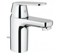 GROHE Mitigeur de lavabo Eurosmart Cosmopolitan 3282500E – Chrome, SpeedClean 5,8 l