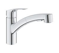 Eurosmart Mitigeur évier avec Douchette, Chrome (30305001)