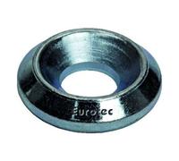 Eurotec Eurotec Rosace Rondelle fraisée bleue, diamètre 5,0 Quantité:100