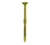 Eurotec Eurotec Vis à bois Paneltwistec tête fraisée jaune 4 x 35 mm T20 Quantité:1000