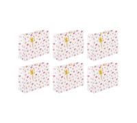 EUROWRAP - Lot 6 sacs Shopping 37,3x11,8x27,5cm - 210g - Magie & cadeaux